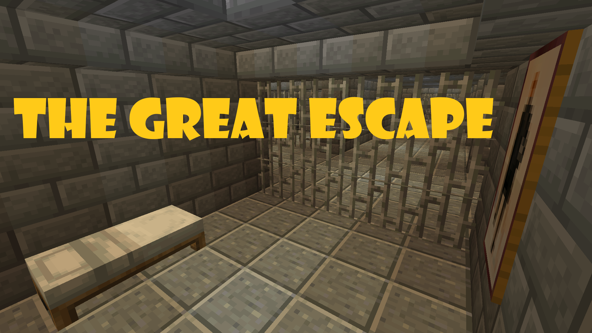 Herunterladen THE GREAT ESCAPE! zum Minecraft 1.14.4